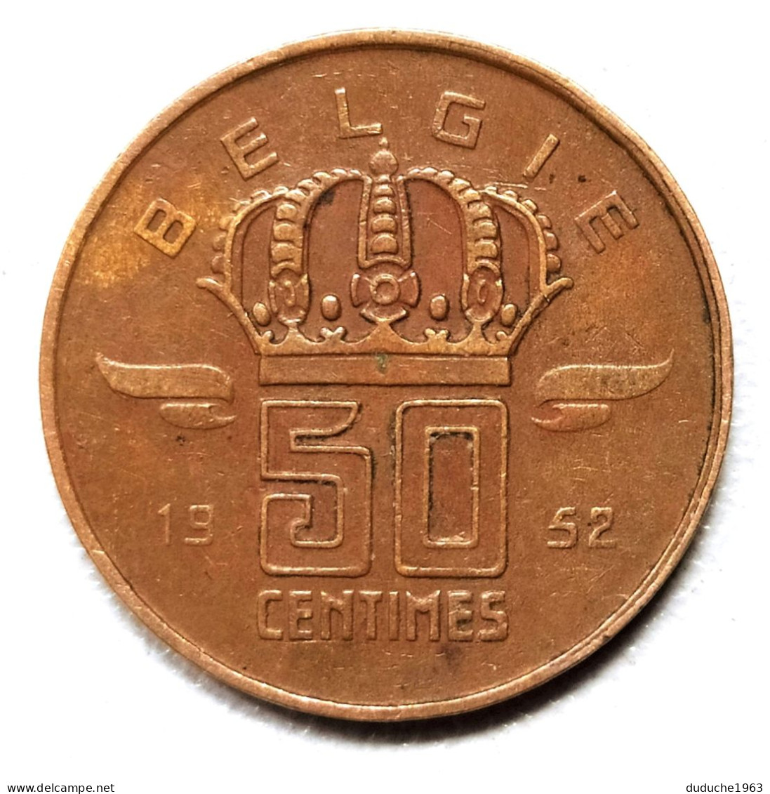 Belgique - 50 Centimes 1952 - 50 Centimes