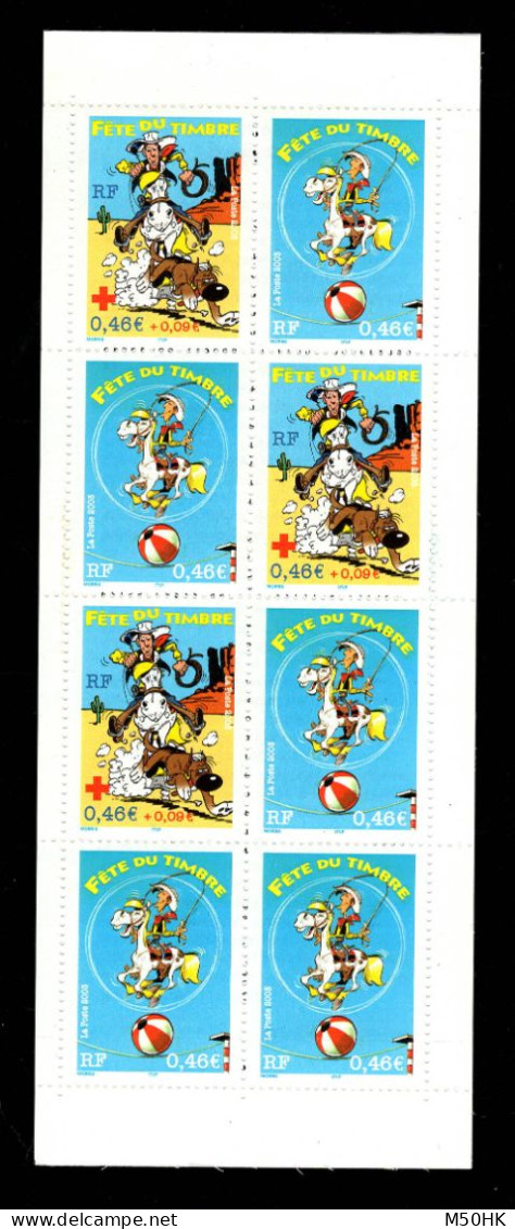 Carnet BC3546a Lucky Luke N** MNH Luxe - Prix = Faciale Hors Surcharges - Dag Van De Postzegel