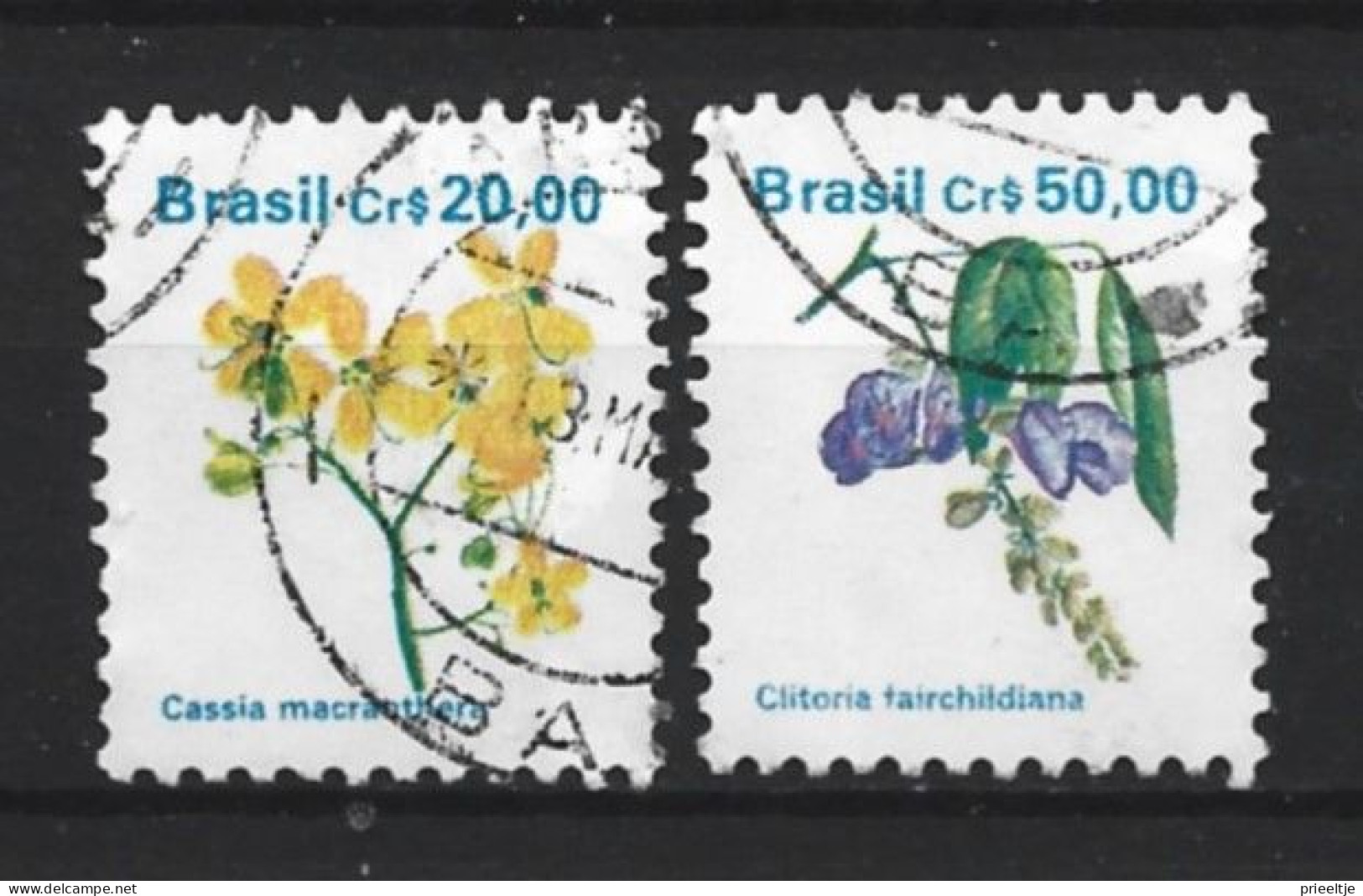 Brasil 1990 Flowers Y.T. 1963/1964 (0) - Oblitérés