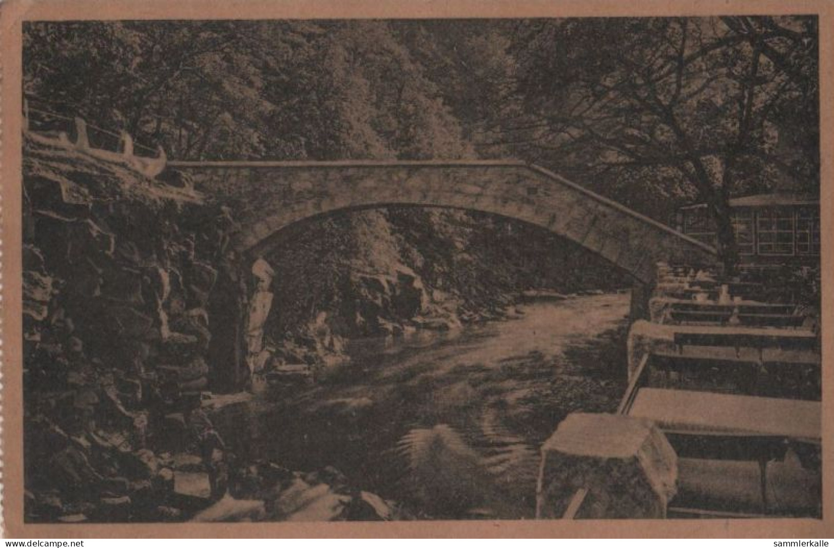 76221 - Thale - Jungfernbrücke M. Königsrühe - Ca. 1940 - Thale