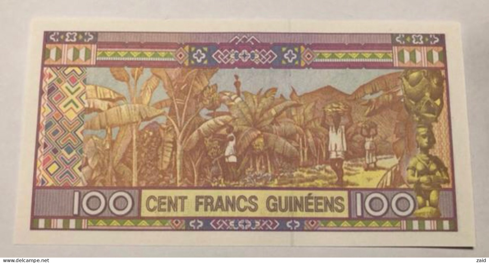 Billete República De Guinea 1960, 100 Fr - Andere - Afrika