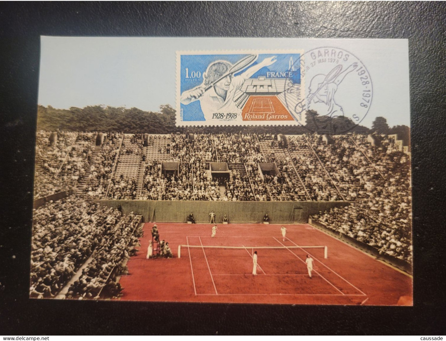 Stade ROLLAND GARROS 27 Mai1978 - Tennis