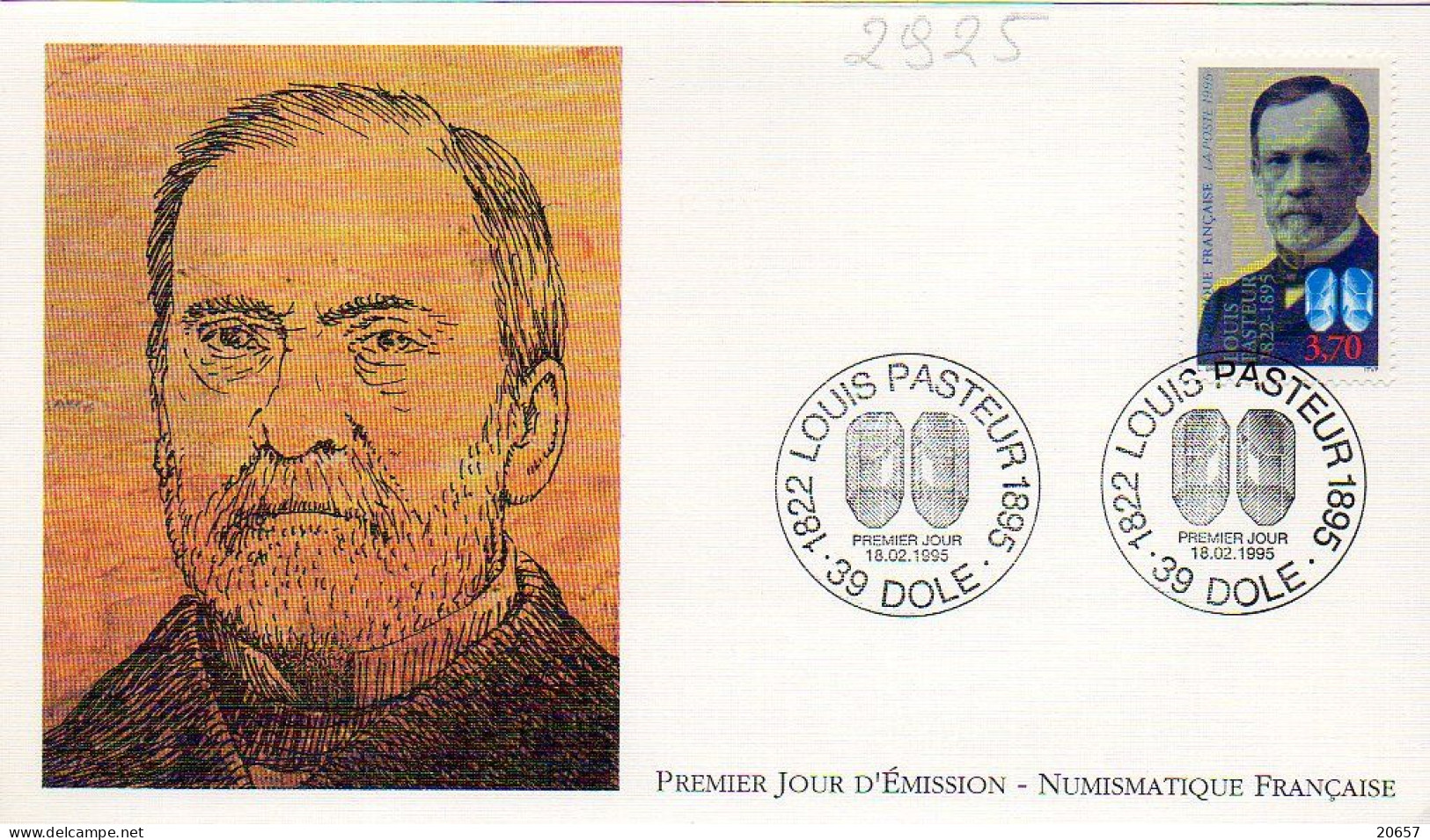 France 2925nu Fdc Louis Pasteur, La Rage - Disease