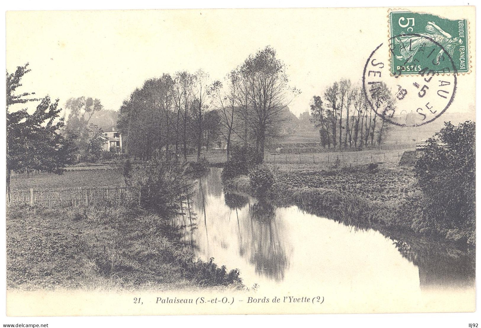 CPA 91 -  PALAISEAU (Essonne) - 21. Bords De L'Yvette (2) - Palaiseau