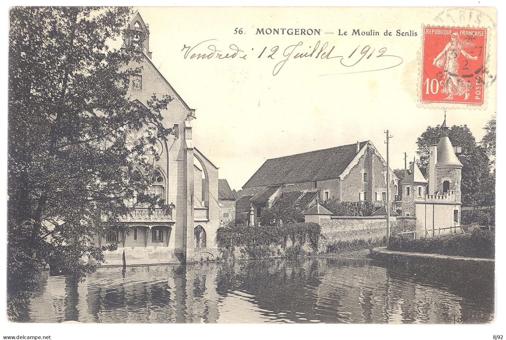 CPA 91 -  MONTGERON (Essonne) - 56. Le Moulin De Senlis - Montgeron