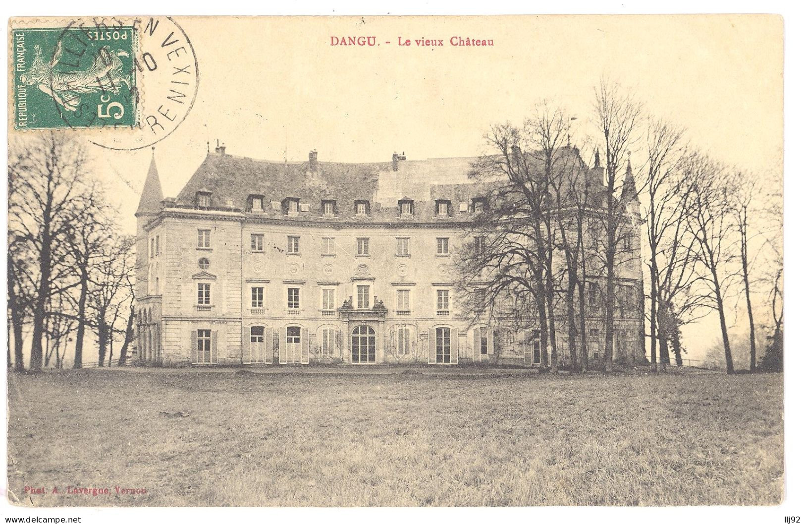 CPA 27 - DANGU (Eure) - Le Vieux Château - Dangu