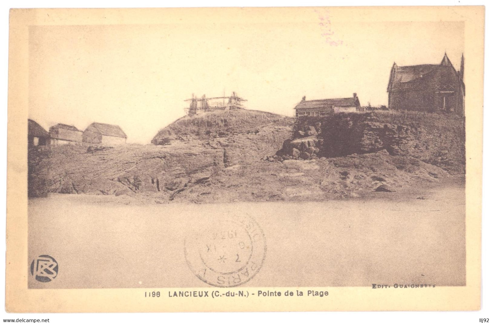 CPA 22 - LANCIEUX (Côte D'Armor) - 1196. Pointe De La Plage - Lancieux