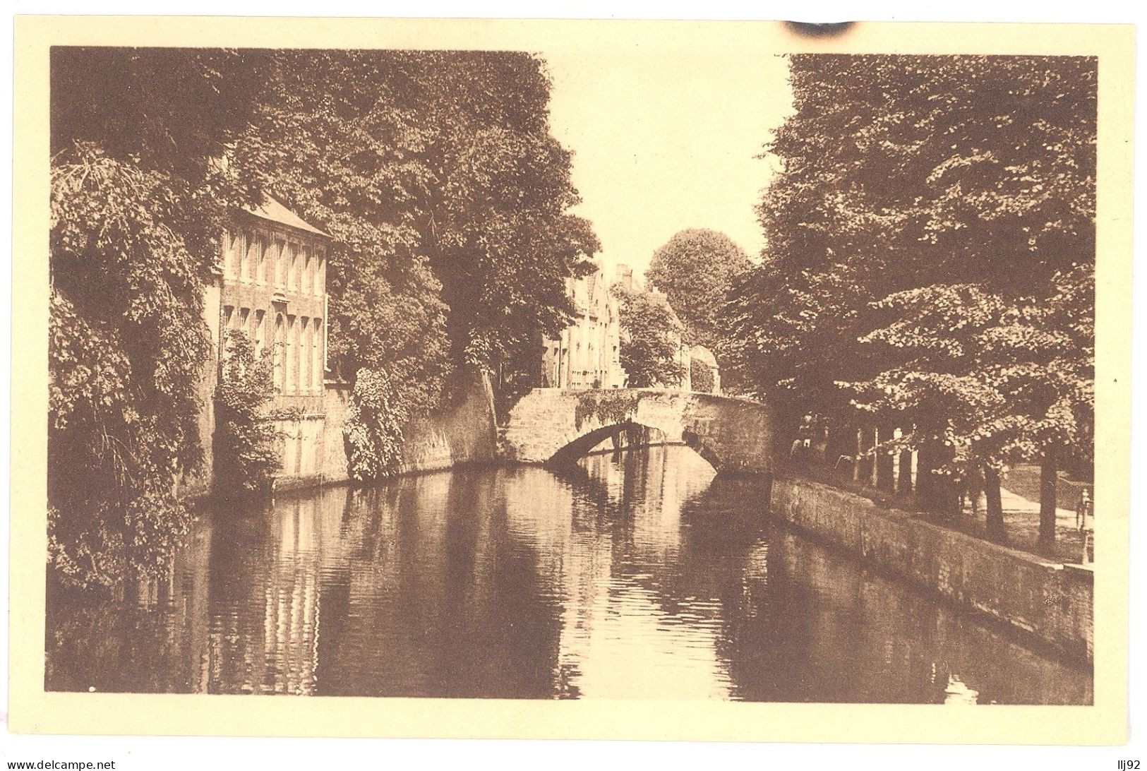 CPA BELGIQUE - BRUGGE - BRUGES - Quai Des Marbriers Et Pont De L'Hydromel - Steenhouwersdijk En Meebrug - Brugge