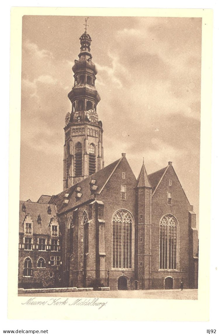 CPA PAYS BAS - Nieuwe Kerk Middelburg - Middelburg