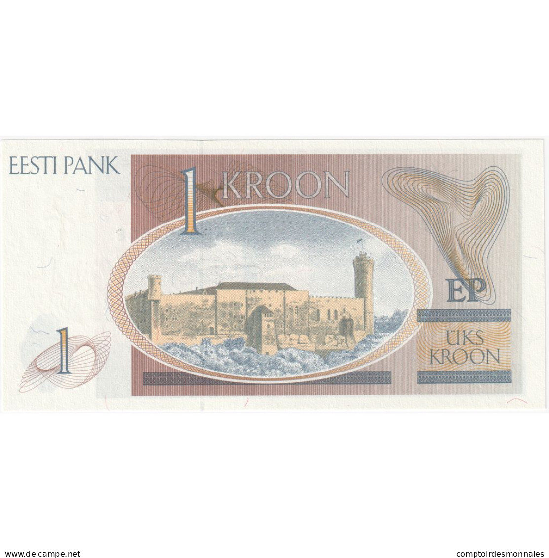 Billet, Estonie, 1 Kroon, KM:69a, NEUF - Estonie