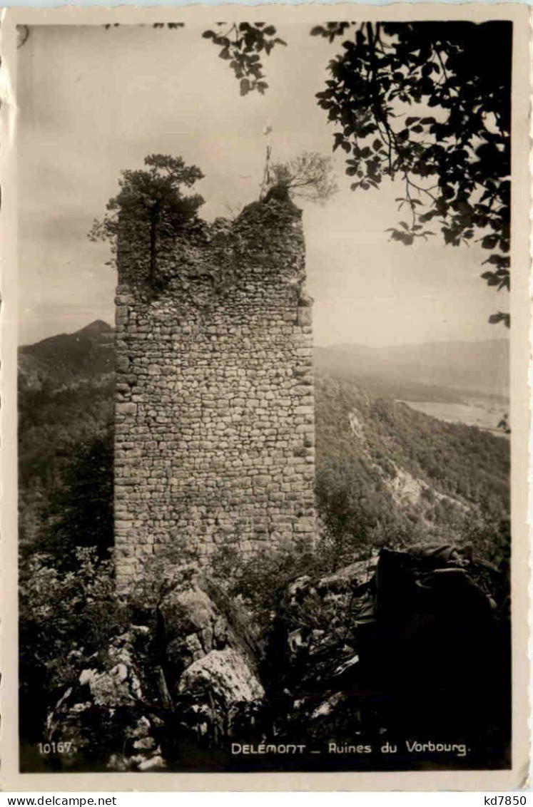 Delemont, Ruines Du Vorbourg - Delémont