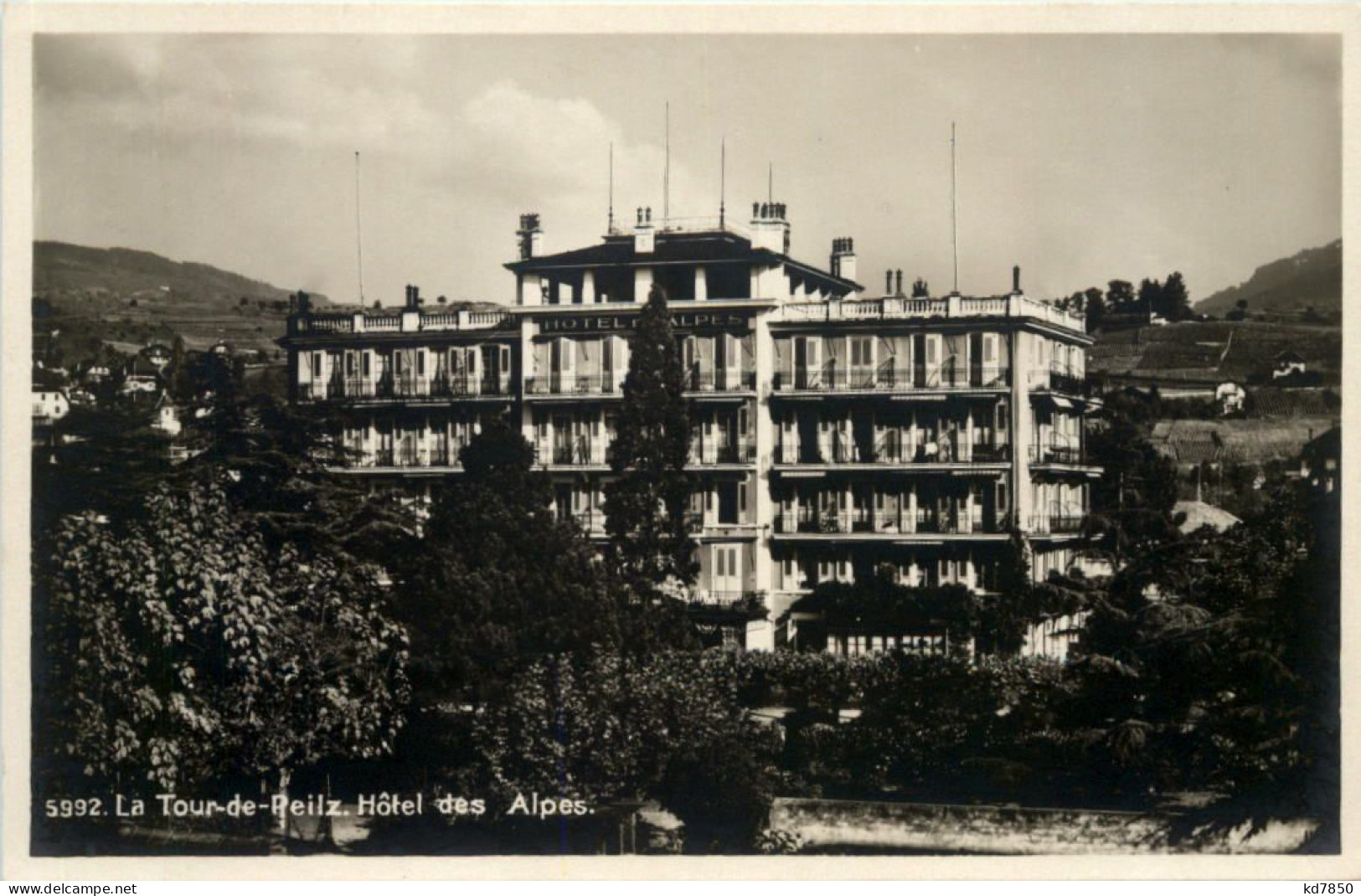 La Tour De Peilz, Hotel Des Alpes - La Tour-de-Peilz