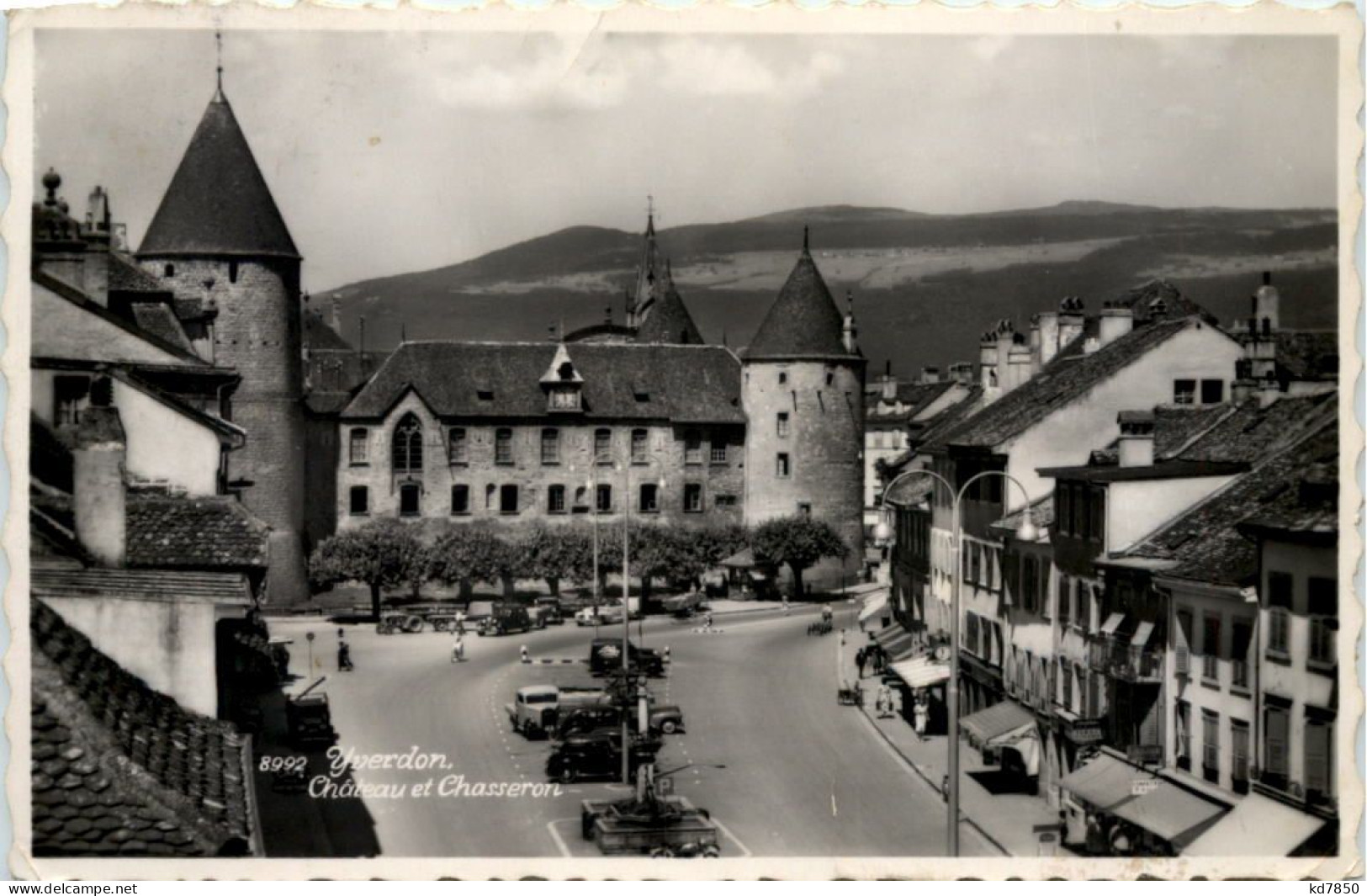 Yverdon, Chateau Et Chasseron - Yverdon-les-Bains 