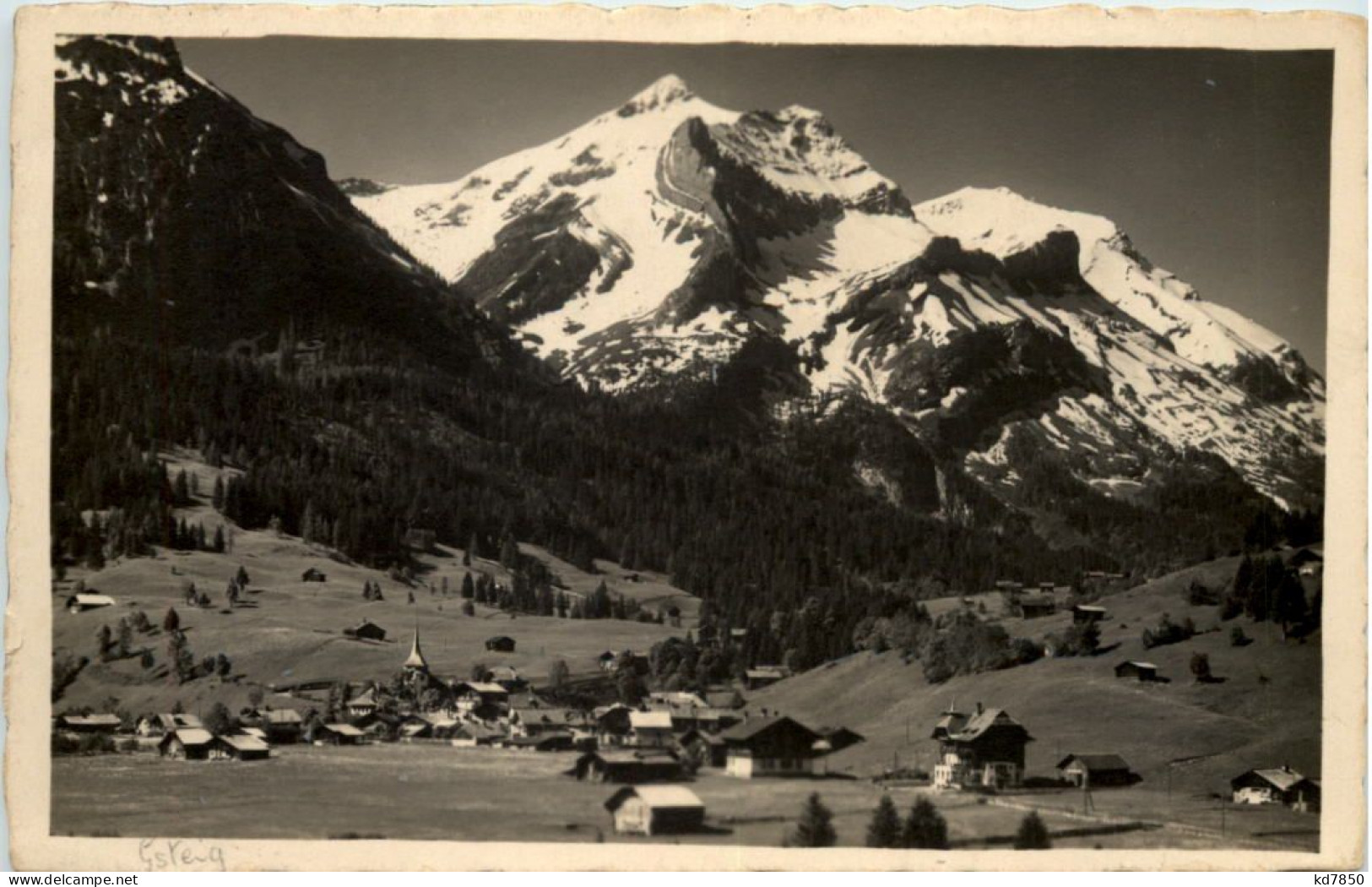 Gsteig Mit Oldenhorn - Gstaad