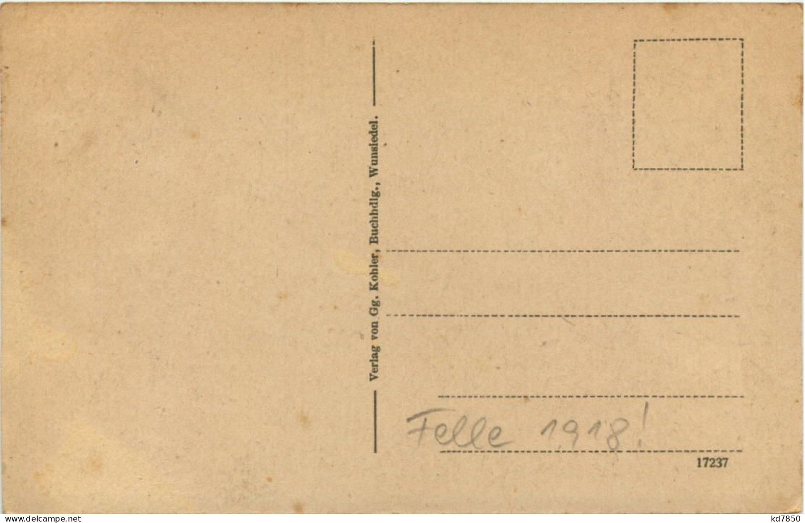 Waldstein Im Fichtelgebirge - Künstler-AK Eugen Felle - Hof