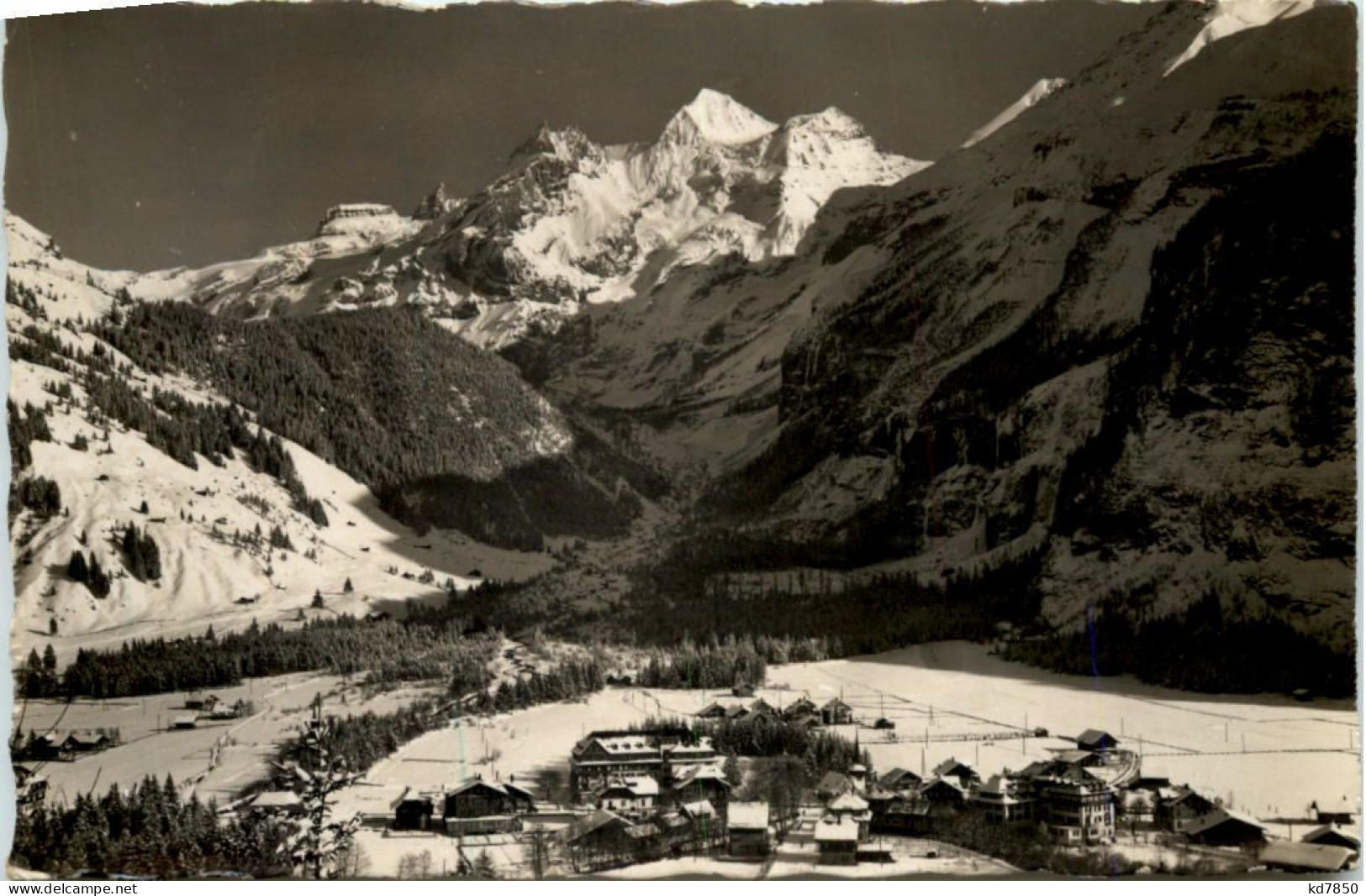 Kandersteg, Mit Blümlisalp - Kandersteg