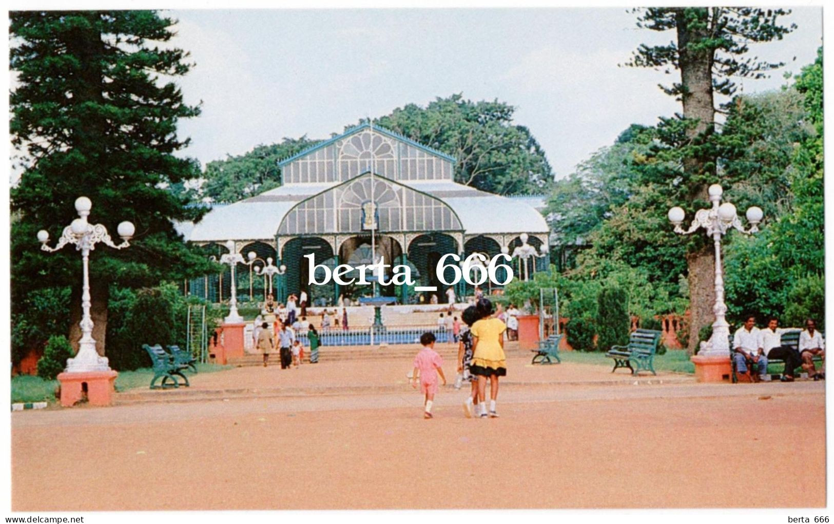 India Bangalore Lalbagh Botanical Garden Glass House - Inde