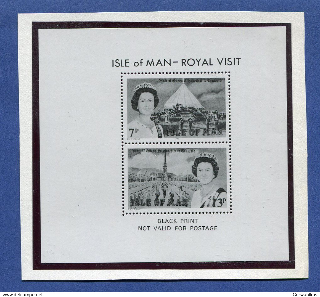 Isle Of Man Royal Visit 1979 - Isla De Man