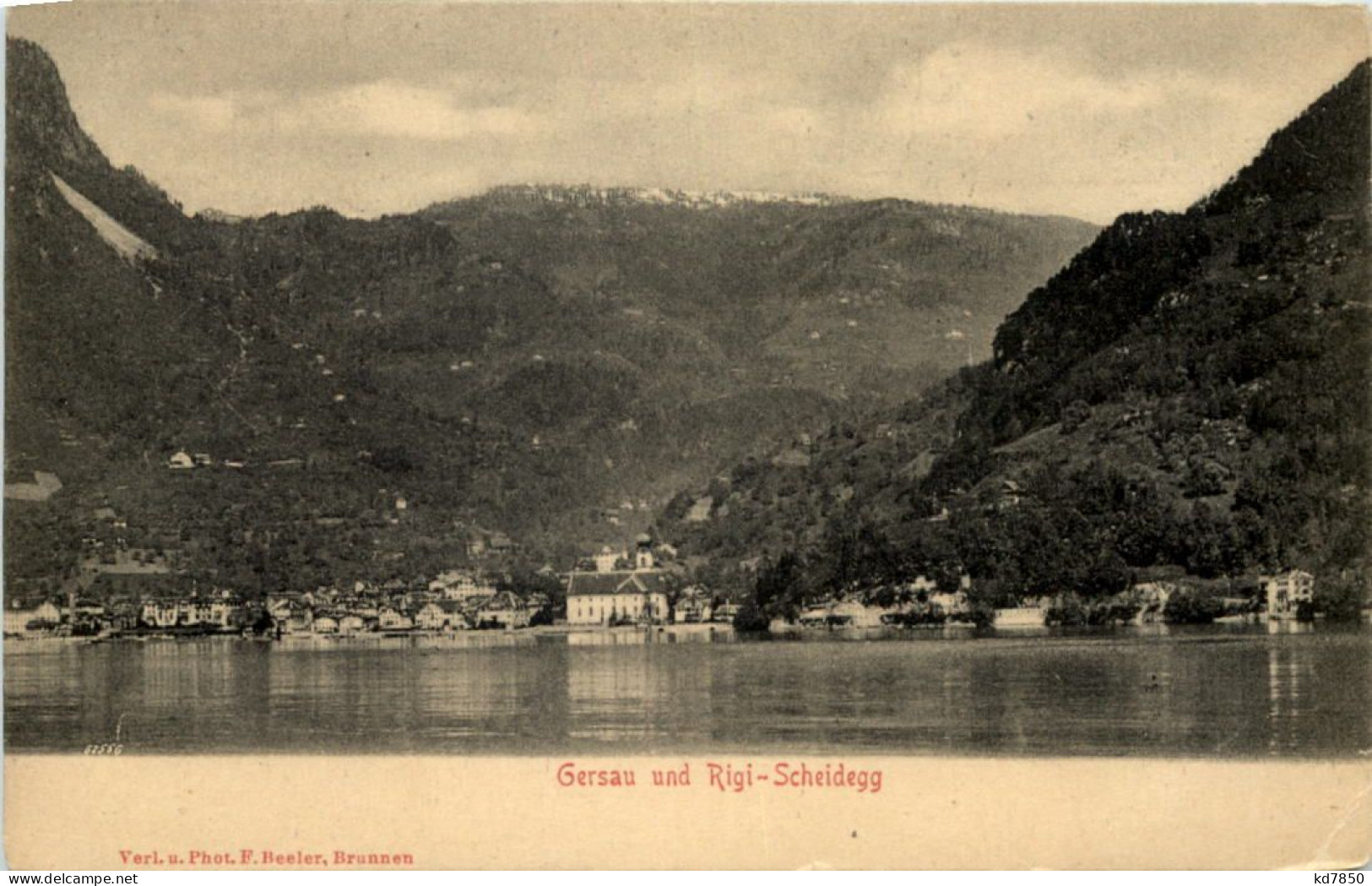 Gersau Und Rigi-Scheidegg - Gersau