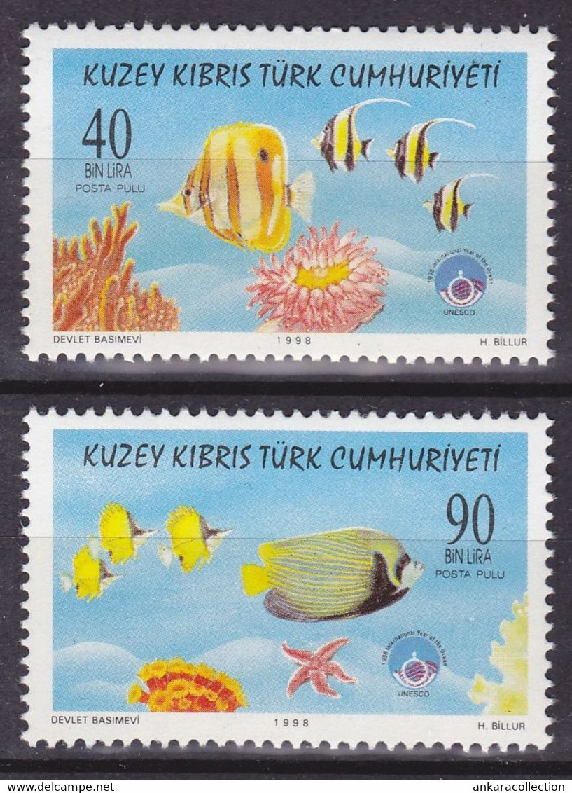 AC - NORTHERN CYPRUS STAMP  -  WORLD ENVIRONMENT DAY - INTERNATIONAL OCEAN YEAR MNH 30 JUNE 1998 - Unused Stamps