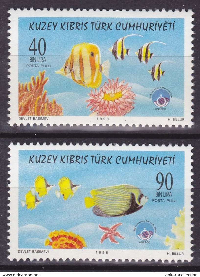 AC - NORTHERN CYPRUS STAMP  -  WORLD ENVIRONMENT DAY - INTERNATIONAL OCEAN YEAR MNH 30 JUNE 1998 - Neufs