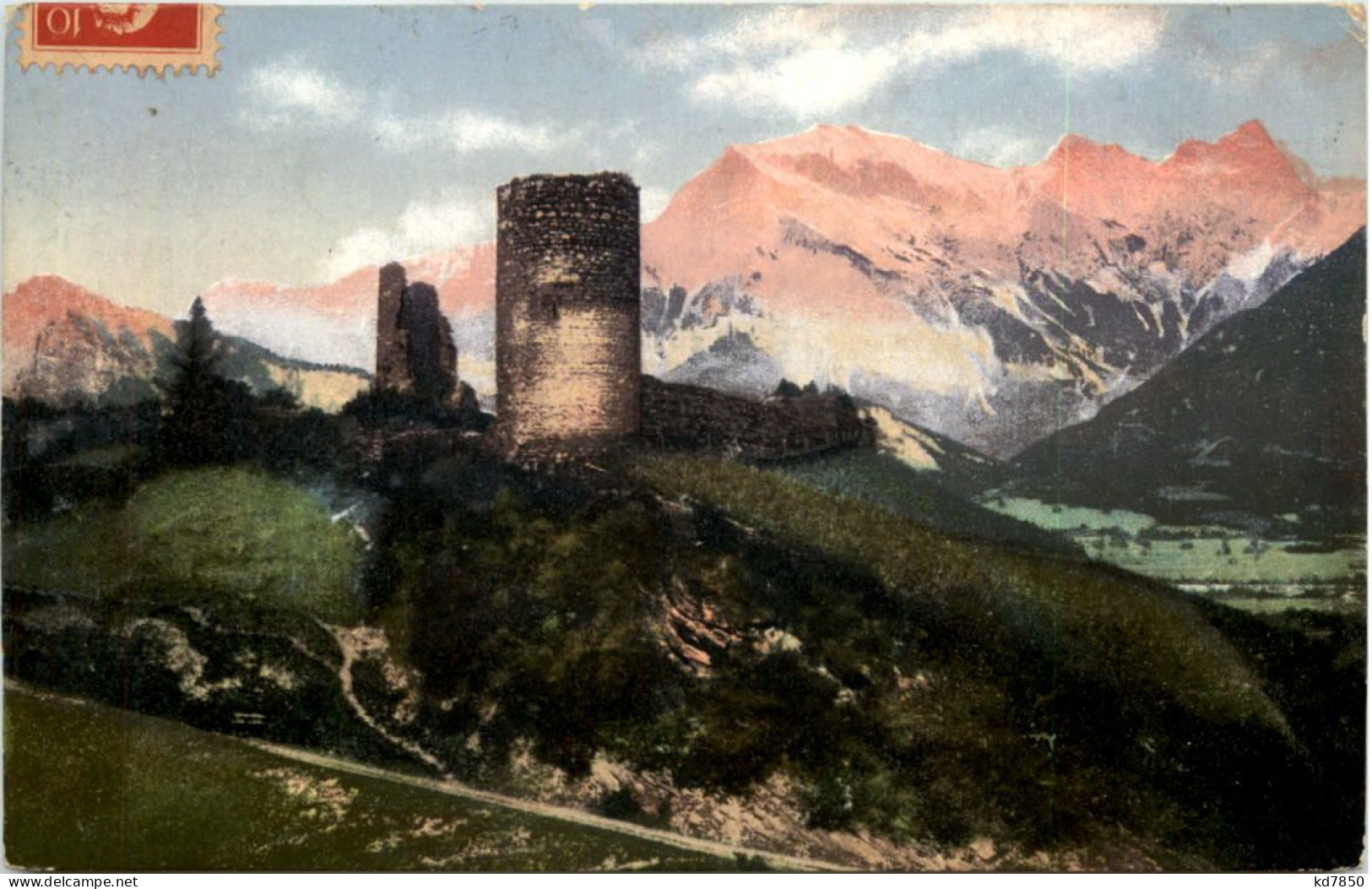 Ruine Freudenberg Mit Falknis - Bad Ragaz
