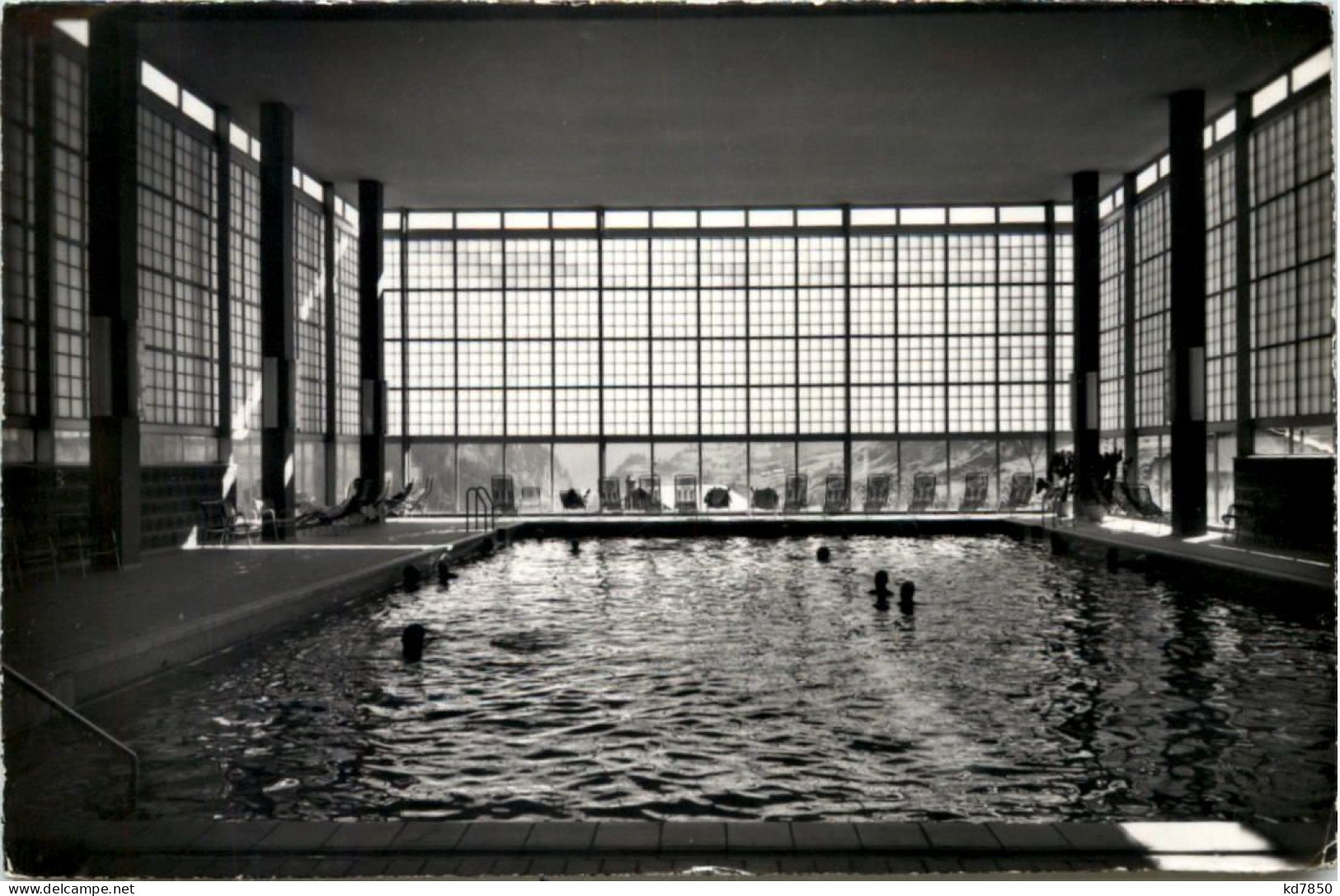 Leukerbad-Loeche Les Bains, Hallenbad Der Rheuma-Klinik - Loèche-les-Bains