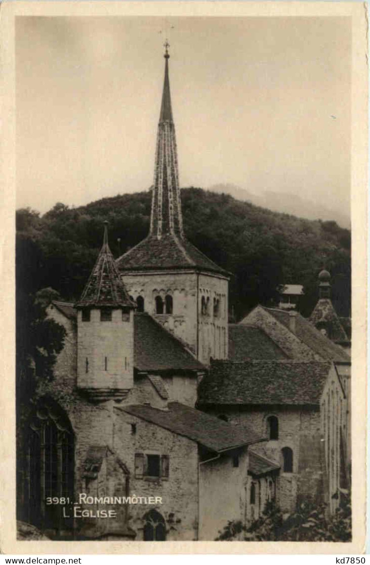 Romainmotier - L Eglise - Romainmôtier-Envy