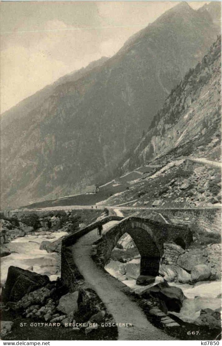 Gotthard Brücke Bei Göschenen - Göschenen