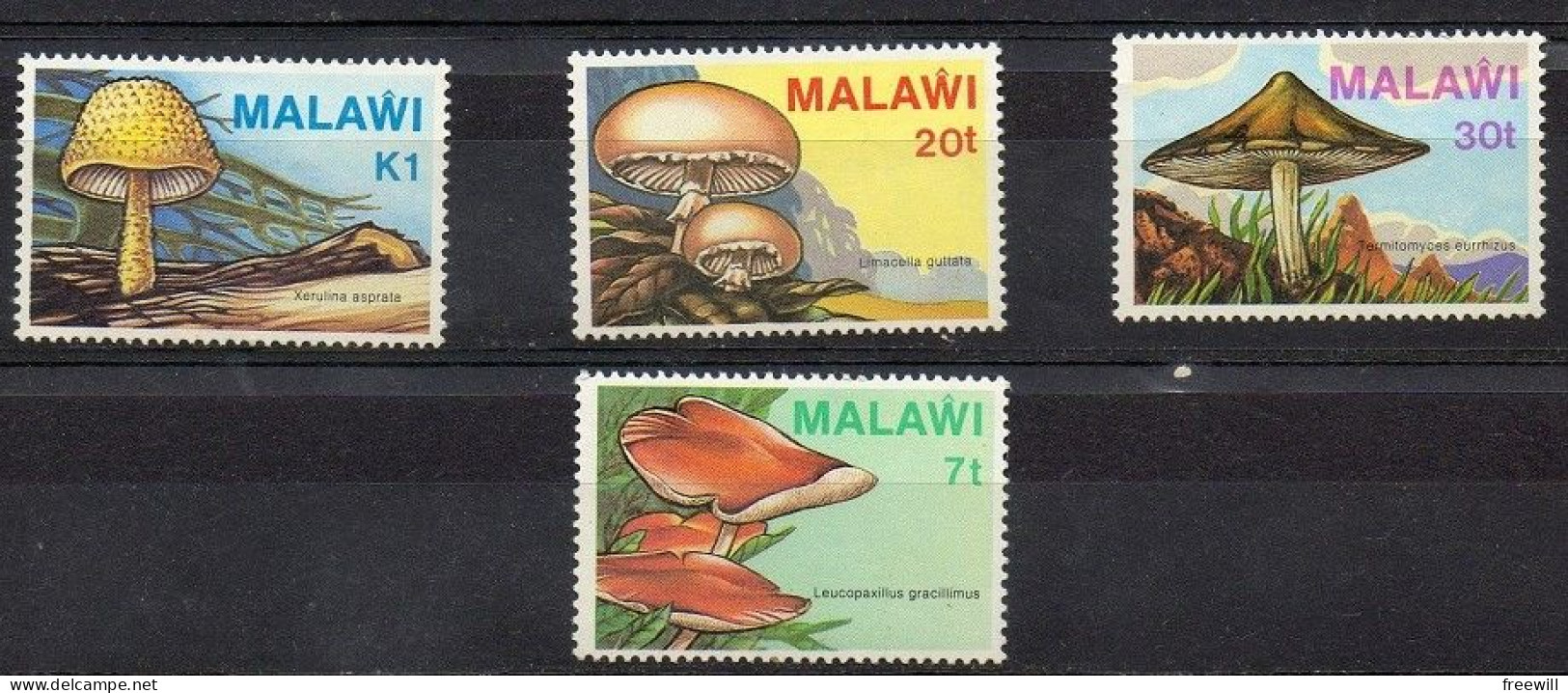 Malawi Champignons Mushrooms 1985 XXX - República De Guinea (1958-...)