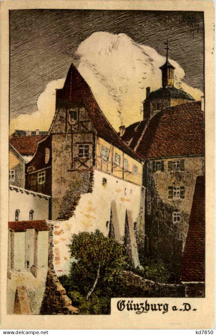 Günzburg An Der Donau - Künstler-AK Eugen Felle - Günzburg