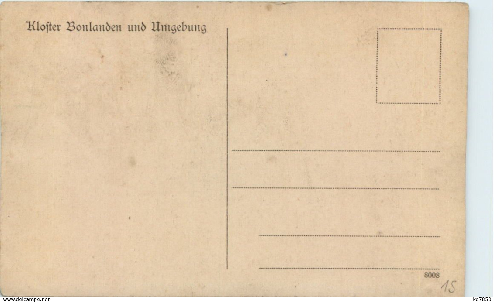 Kloster Bonlanden - Künstler-AK Eugen Felle - Biberach