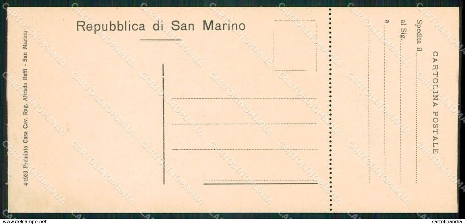 San Marino Mini Cartolina E Cartolina MQ5727 - Saint-Marin