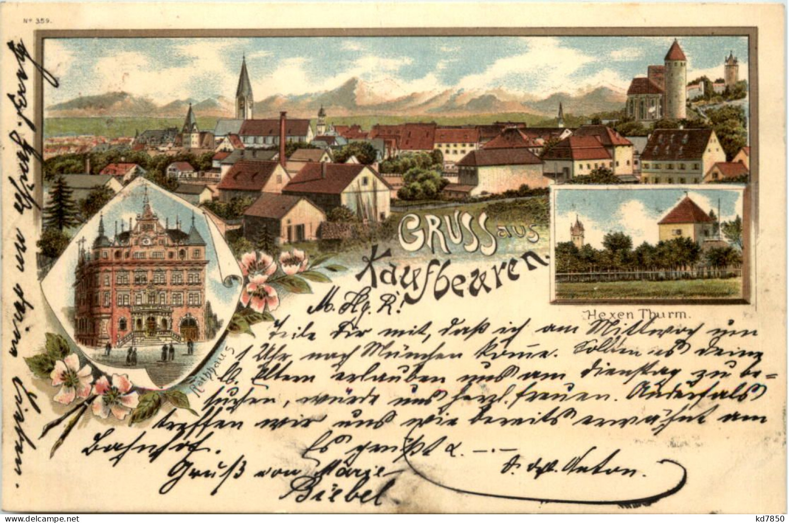 Gruss Aus Kaufbeuren - Litho - Kaufbeuren