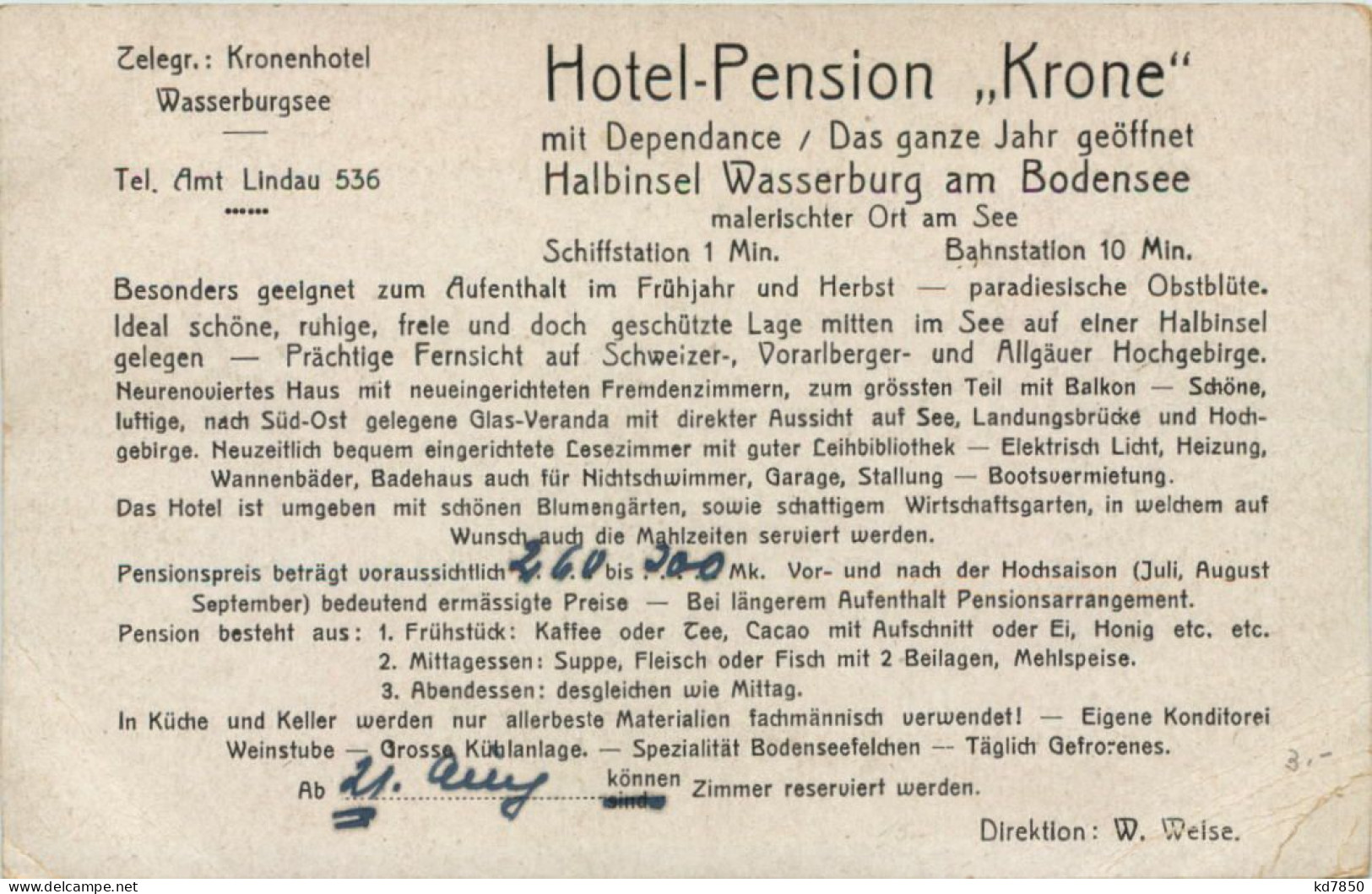 Wasserburg Am Bodensee - Hotel Krone - Wasserburg (Bodensee)