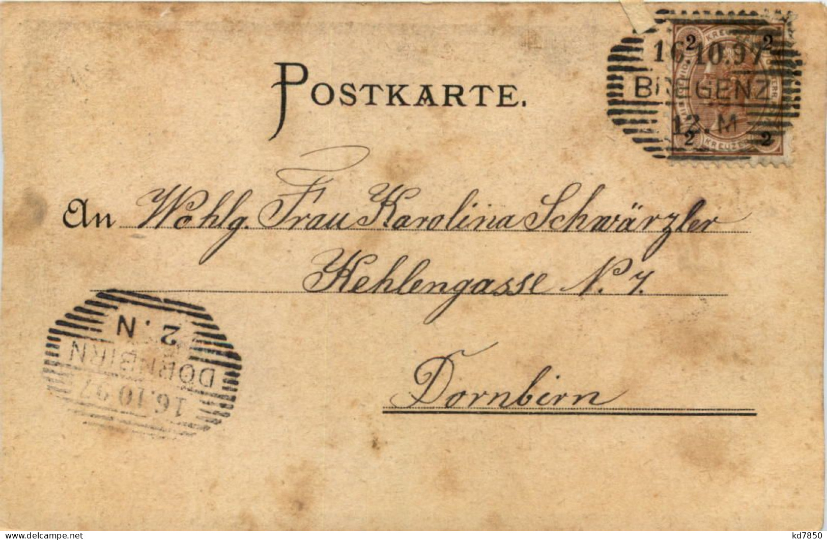 Miesbach - Litho 1897 - Miesbach