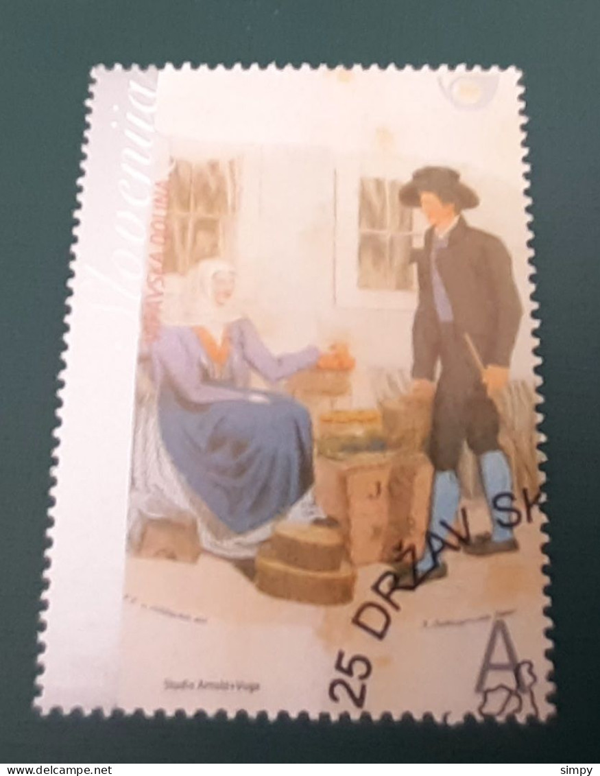 SLOVENIA 2004 National Costumes Michel 453 Used Stamp - Slovenia