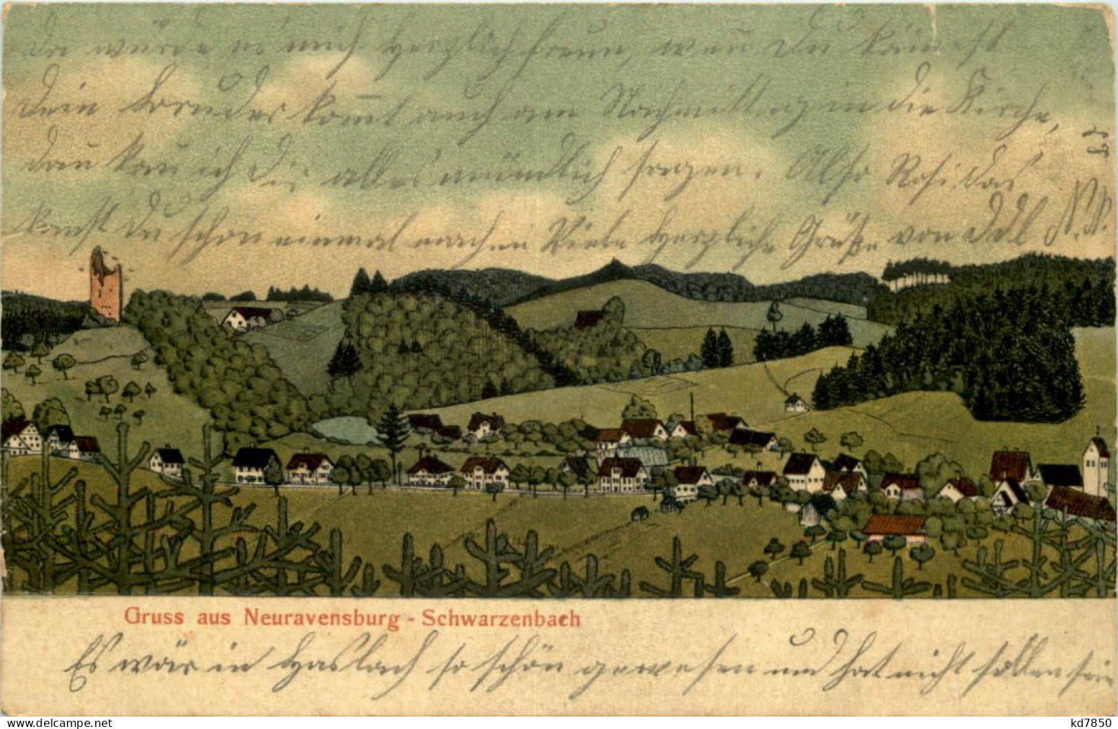 Gruss Aus Neuravensburg Schwarzenbach - Wangen I. Allg.