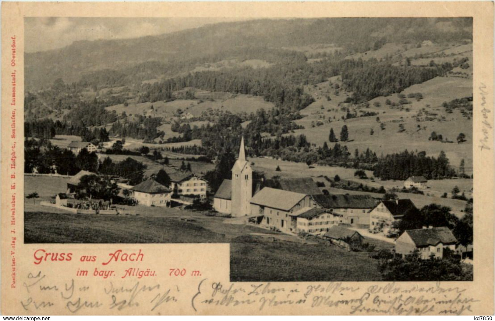 Gruss Aus Aach Im Allgäu - Oberstaufen