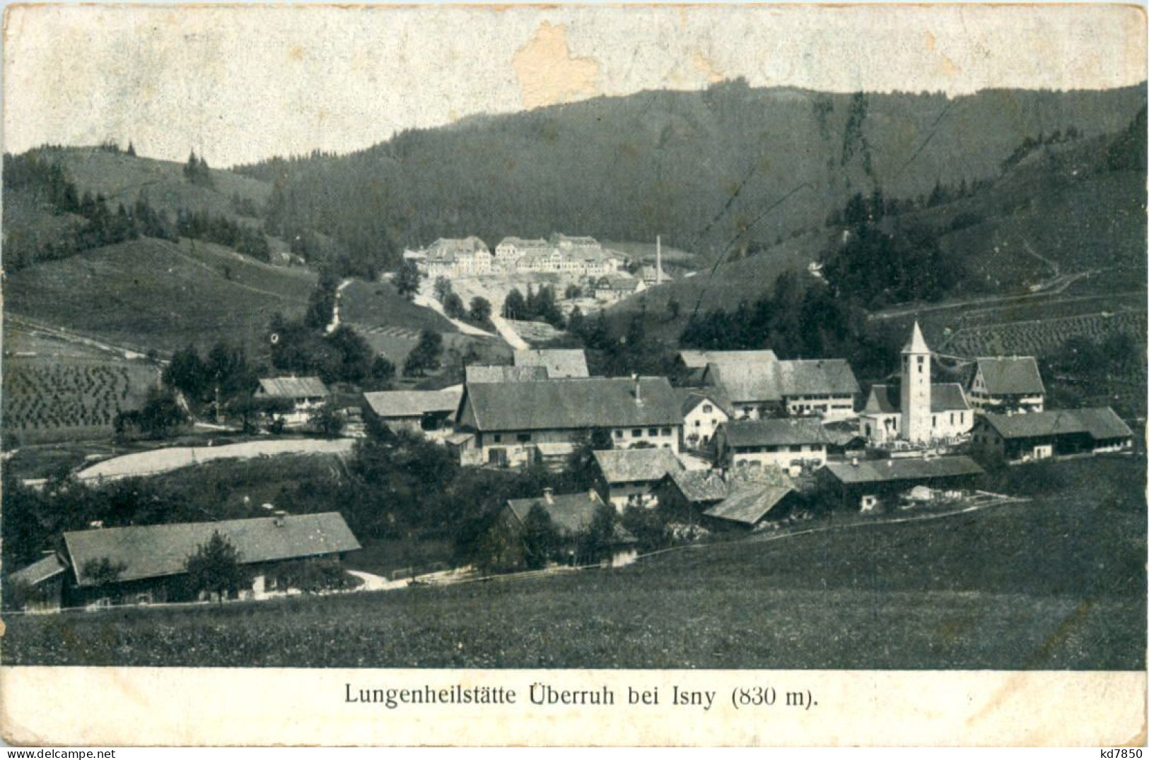 Lungenheilanstalt Überruh Bei Isny - Isny