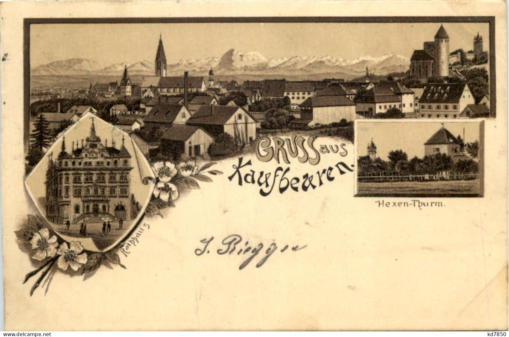 Gruss Aus Kaufbeuren - Litho - Kaufbeuren