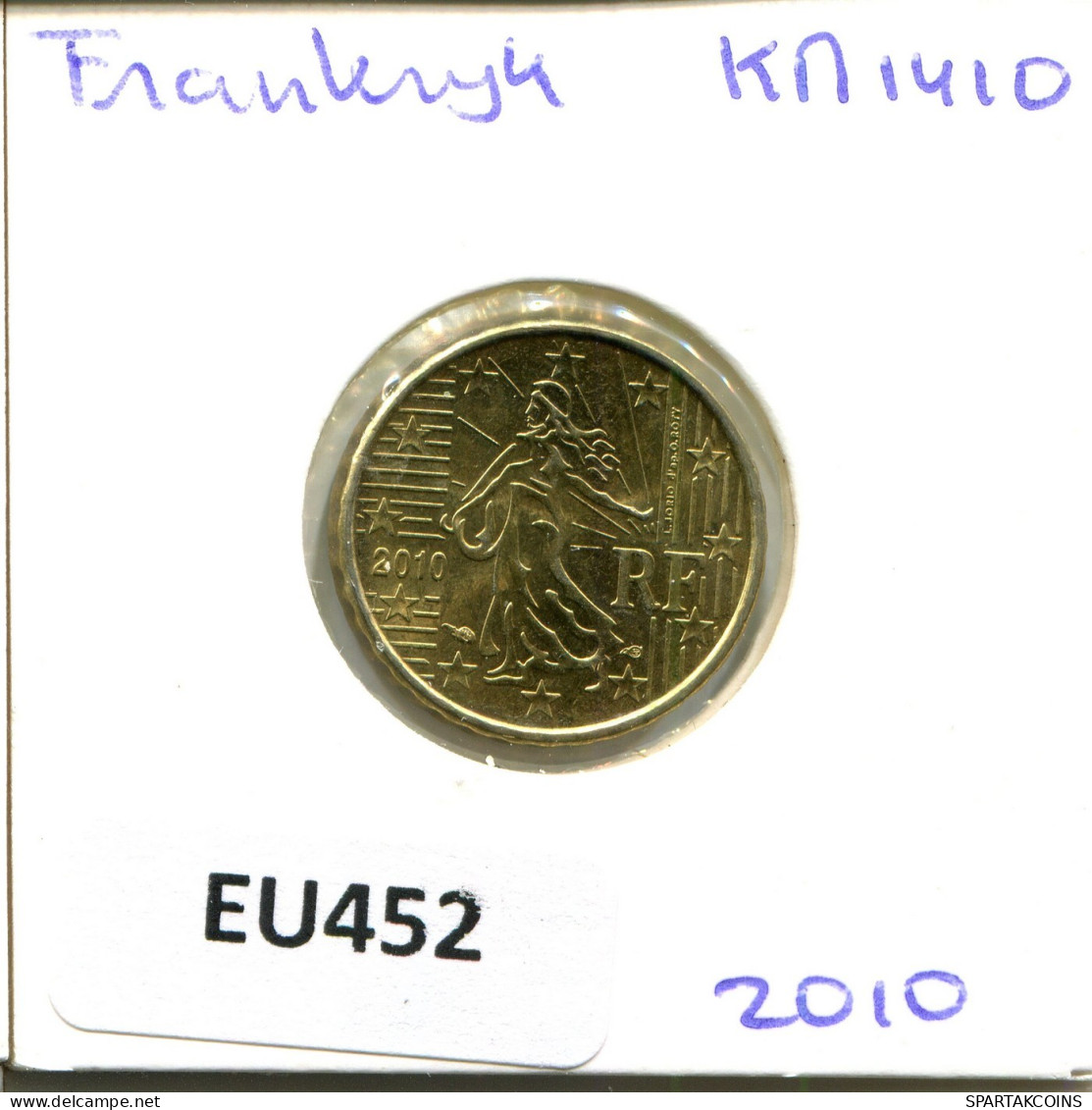 10 EURO CENTS 2010 FRANCIA FRANCE Moneda #EU452.E.A - Francia