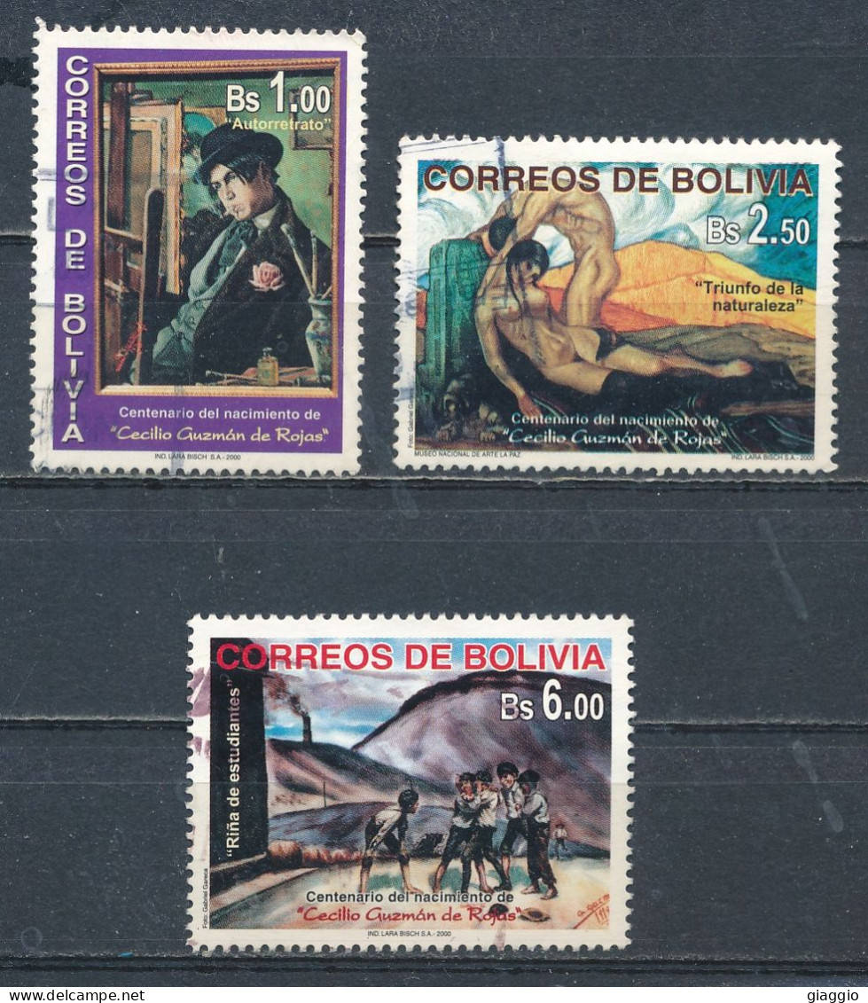 °°° BOLIVIA - Y&T N°1065/68 - 2000 °°° - Bolivia