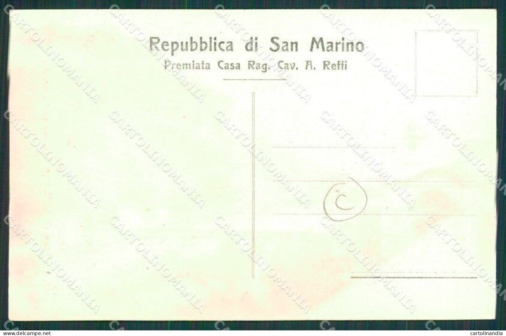 San Marino Cartolina QZ4659 - Saint-Marin