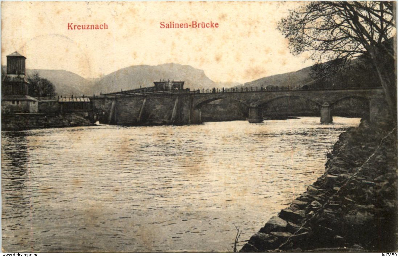 Bad Kreuznach, Salinen-Brücke - Bad Kreuznach