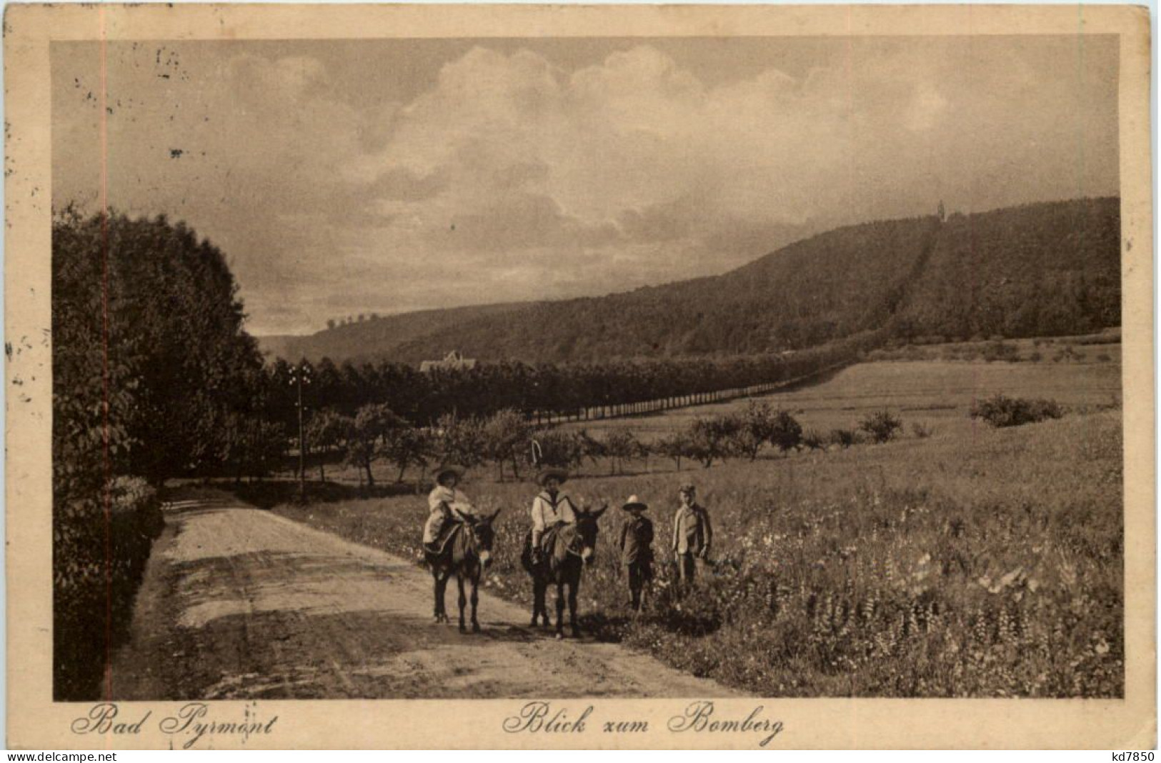 Bad Pyrmont, Blick Zum Bomberg - Bad Pyrmont