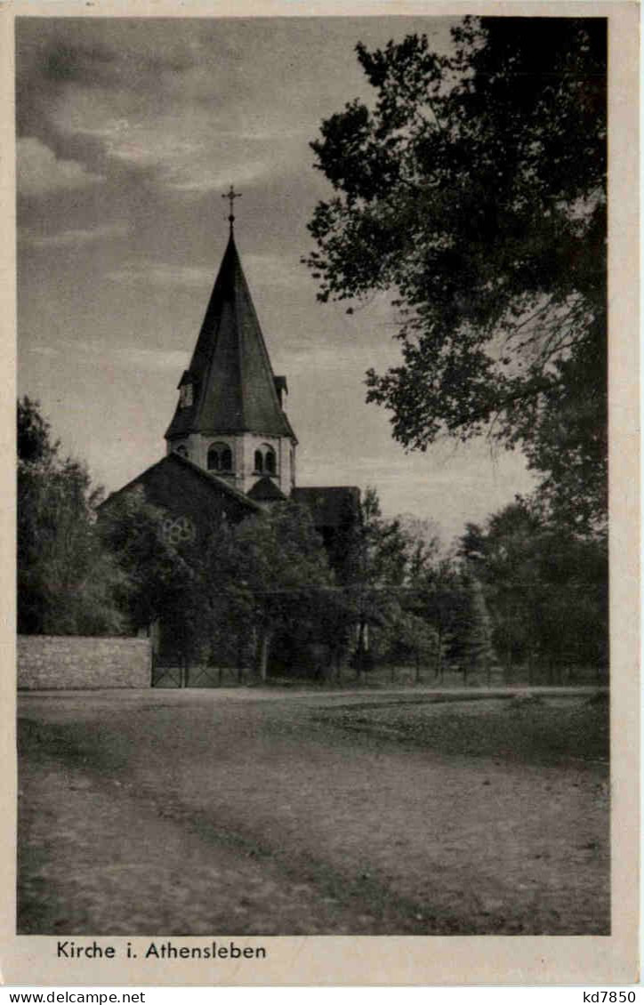 Kirche In Athensleben - Stassfurt