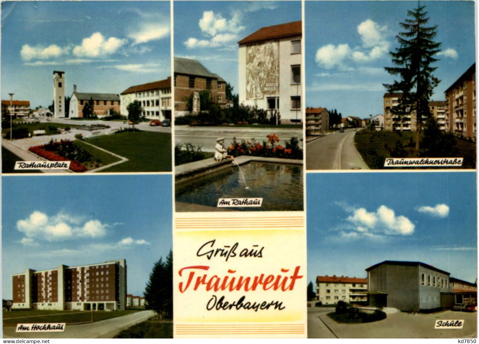Gruss Aus Traunreut/Obb., Div. Bilder - Traunstein