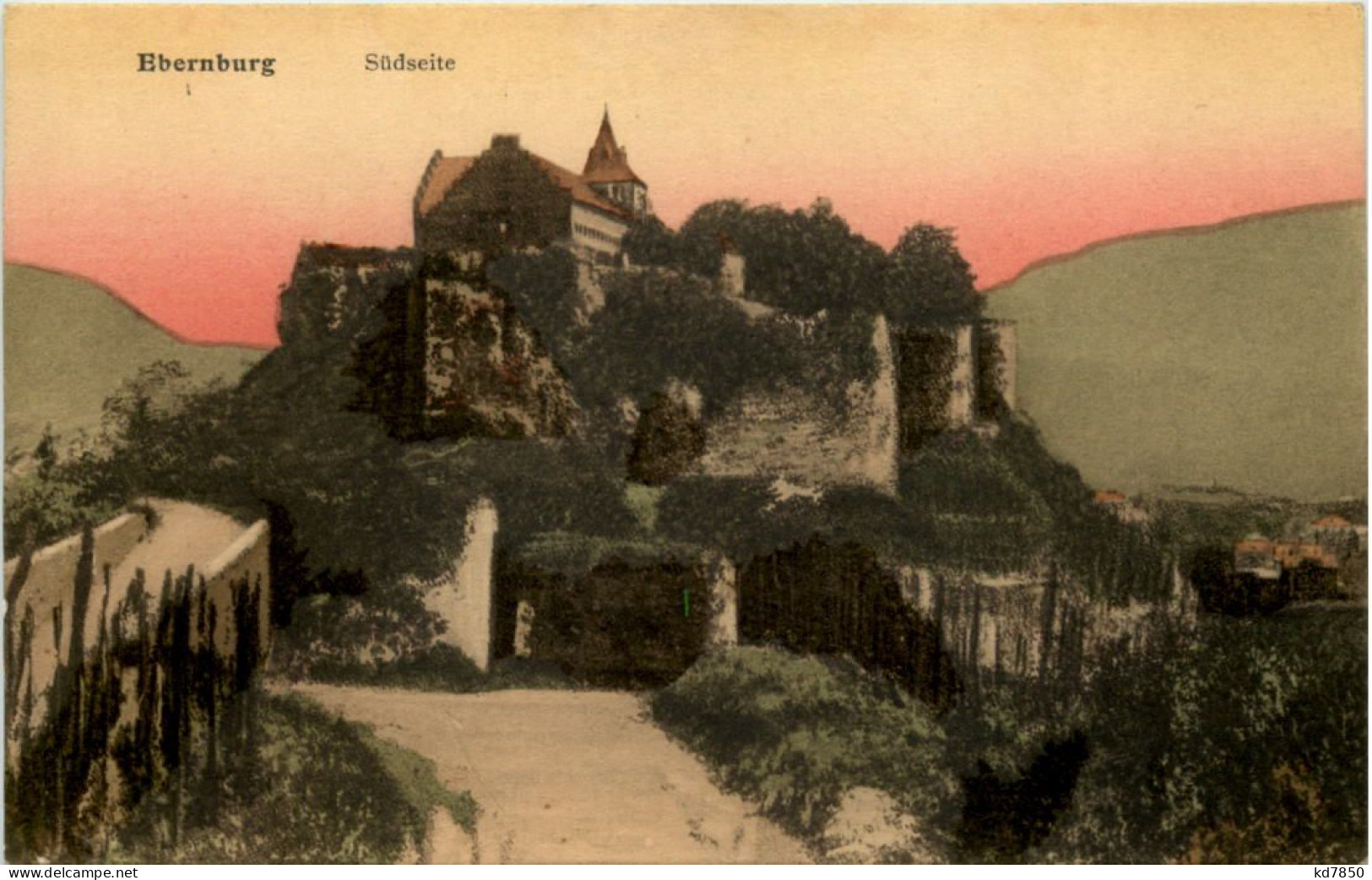 Ebernburg, Südseite - Bad Kreuznach