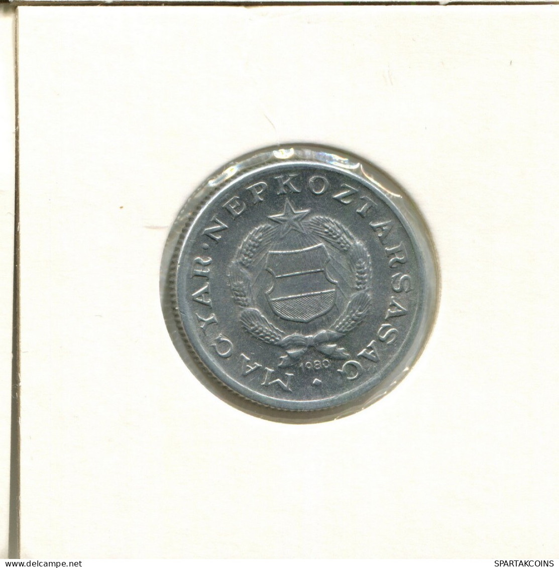1 FORINT 1980 HUNGRÍA HUNGARY Moneda #AY485.E.A - Ungheria